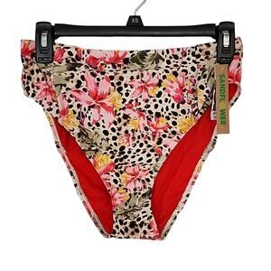 Sandflower Swim Bottoms, NWT Medium
